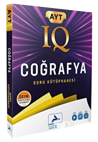 PARAF AYT COĞRAFYA IQ SORU KÜTÜPHANESİ