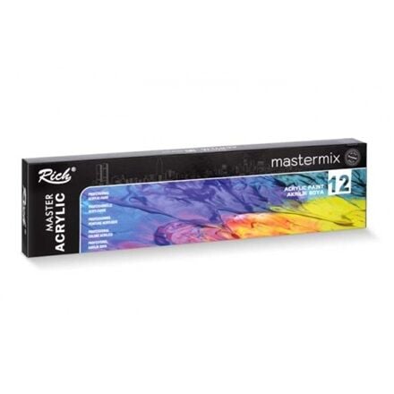 Mastermix Akrilik 60 Cc 12 Li SET