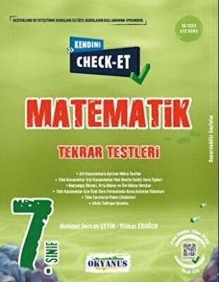 OKYANUS 7.SINIF MATEMATİK KENDİNİ CHECK-ET TEKRAR TESTLERİ
