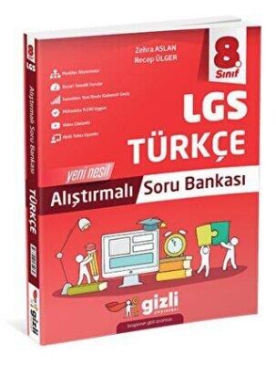 GİZLİ 8.SINIF TÜRKÇE ALIŞTIRMALI SORU BANKASI