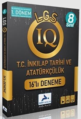 PARAF 8.SINIF TC İNKILAP TARİHİ ve ATATÜRKÇÜLÜK  IQ 16LI DEN.1.DÖNEM
