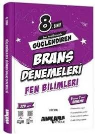 ANKARA 8.SINIF FEN BİLİMLERİ GÜÇLENDİREN BRANŞ DENEMELERİ