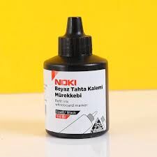 NOKİ 1663-100-190 BEYAZ TAHTA KALEMİ MÜREKKEBİ SİYAH 100ML