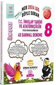 SİNAN KUZUCU 8.SINIF TC İNKILAP TARİHİ ve ATATÜRKÇÜLÜK İLK DOZ SARMAL BRANŞ DENEMELER 2026