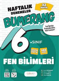 GÜNAY 6.SINIF BUMERANG FEN BİLİMLERİ 32 HAFTA DENEMELER 25-26