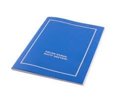 GÜLPAŞ GELEN EVRAK KAYIT DEFTERİ 40 YP 20X28