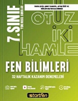 STARTFEN 7.SINIF FEN BİLİMLERİ 32 HAMLE HAFTALIK KAZANIM