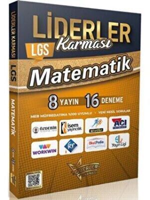 LİDERLER KARMASI 8.SINIF MATEMATİK DENEME SETİ