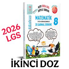 SİNAN KUZUCU 8.SINIF MATEMATİK İKİNCİ DOZ SARMAL BRANŞ DENEMELERİ 2026