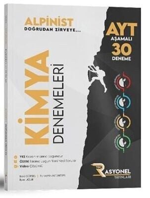 RASYONEL AYT KİMYA ALPİNİST 30 LU DENEMELERİ