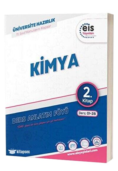 EİS TYT-AYT KİMYA DAF MAVİ SET 2. KİTAP