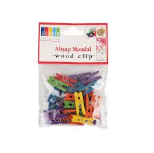 SÜDOR AHŞAP MADAL RENKLİ 3,5CM 20Lİ
