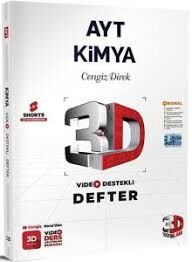 3D TYT FİZİK VİDEO DESTEKLİ DEFTER (24-25)