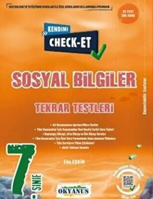 OKYANUS 7.SINIF SOSYAL BİLGİLER KENDİNİ CHECK-ET TEKRAR TESTLERİ