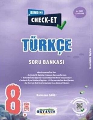 OKYANUS 8.SINIF TÜRKÇE KENDİNİ CHECK-ET TEKRAR TESTLERİ