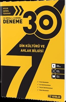 HIZ 7.SINIF DİN KÜLTÜRÜ 30 LU DENEME