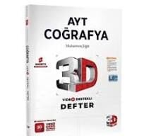 3D AYT Coğrafya Video Destekli Defter 25-26
