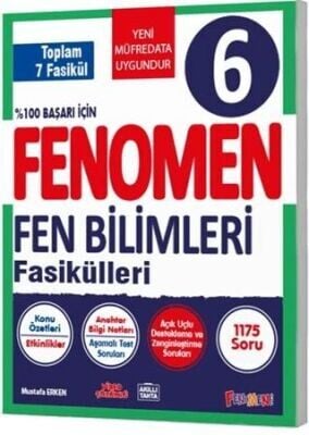 FENOMEN 6.SINIF FEN BİLİMLERİ FASİKÜL SETİ 25-26