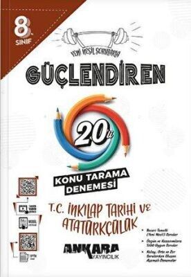 ANKARA 8.SINIF TC İNKILAP TARİHİ ve ATATÜRKÇÜLÜK GÜÇLENDİREN 20 Lİ KONU TEKRARI DENEMELERİ