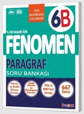 FENOMEN 6.SINIF PARAGRAF SORU BANKASI (B)
