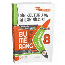 GÜNAY 8.SINIF DİN KÜLTÜRÜ ve AHLAK BİLGİSİ BUMERANG ETKİNLİKLİ KİTAP