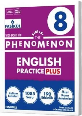 FENOMEN 8.SINIF PHENOMENON ENGLISH PRACTİCE 6 FASİKÜL