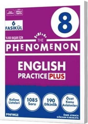 FENOMEN 8.SINIF PHENOMENON ENGLISH PRACTİCE 6 FASİKÜL