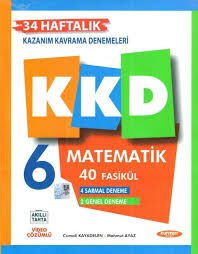 KKD 6.SINIF MATEMATİK HAFTALIK KAZANIM KAVRAMA DENEMELERİ (44 FASİKÜL)