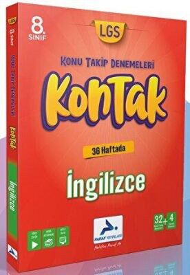 PARAF 8.SINIF İNGİLİZCE 36  LI KONTAK DENEME