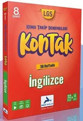 PARAF 8.SINIF İNGİLİZCE 36  LI KONTAK DENEME