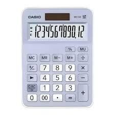 CASIO MX-12B-LB-W-DC HESAP MAKİNESİ