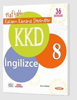 KKD 8.SINIF İNGİLİZCE HAFTALIK KAZANIM KAVRAMA DENEMELERİ (36 FASİKÜL)