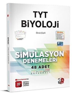 3D TYT BİYOLOJİ SİMÜLASYON DENEMELERİ 25-26