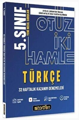 STARTFEN 5.SINIF TÜRKÇE 32 HAMLE HAFTALIK KAZANIM