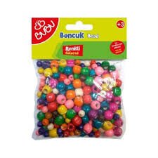 BU-BU YUVARLAK RENKLİ BONCUK KARIŞIK