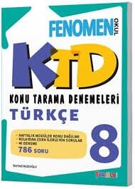 FENOMEN 8.SINIF TÜRKÇE KONU DENEMELERİ (40 DENEME)