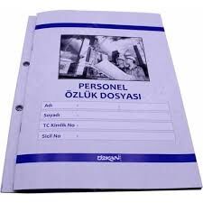 ÖZKAN G0084 PERSONEL ÖZLÜK DOSYASI