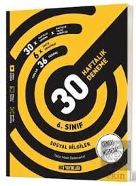 HIZ 6.SINIF SOSYAL BİLGİLER 30 HAFTALIK DENEME