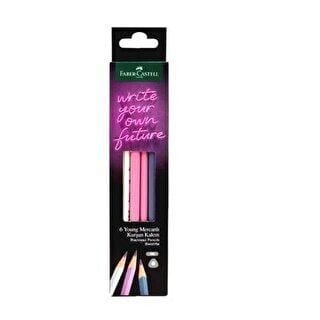 FABER CASTELL YOUNG MERCANLI KURŞUN KALEM 6'LI