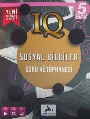 PARAF 5.SINIF IQ SOSYAL BİLGİLER SORU KÜTÜPHANESİ