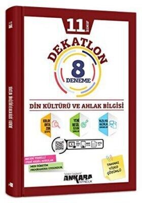 Ankara 11.Sınıf Din Kültürü Dekatlon 8 Deneme