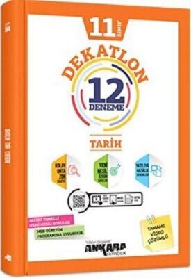 Ankara 11.Sınıf Tarih Dekatlon 12 Deneme