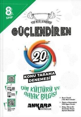 ANKARA 8.SINIF DİN KÜLTÜRÜ ve AHLAK BİLGİSİ GÜÇLENDİREN BRANŞ DENEME