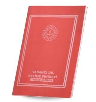 YABANCI DİL KELİME DEFTERİ GÜLPAŞ