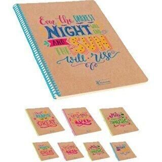 KESKİN COLOR 16,5X22,5 100 YP ÇİZGİSİZ DEFTER