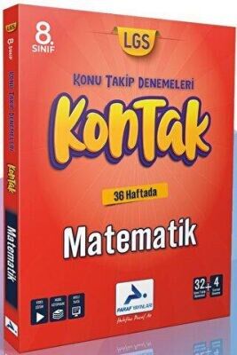Paraf 8.Sınıf Matematik 36 LI Kontak Deneme
