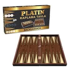STAR 1020371 PLATİN TAVLA BÜYÜK