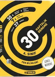 HIZ 6.SINIF FEN BİLİMLERİ 30 HAFTALIK DENEME