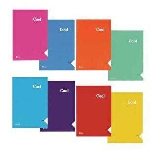 Keskin A4 120Yp.Çizgili PP Kp.Dikişli Cool Defter