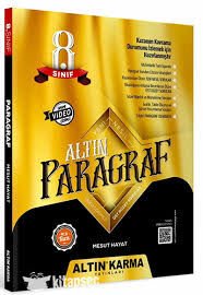 ALTINKARMA 8.SINIF PARAGRAF SORU BANKASI (2025)